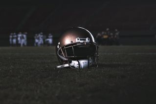 Helmet On The Ground